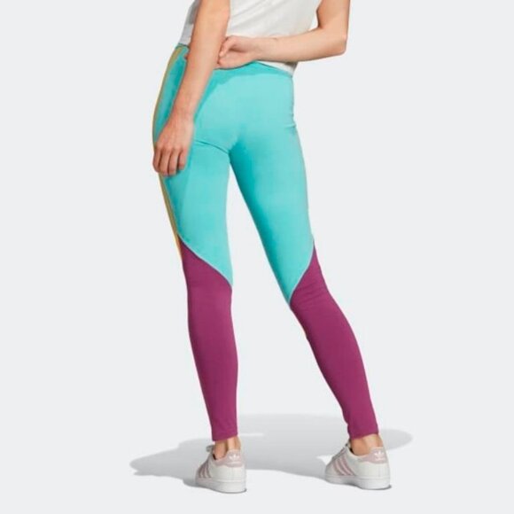 ADIDAS FN2908 High-Waisted Tights Easy Mint - Picture 2 of 2